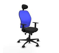 Piqueras y Crespo Silla Jorquera: la Silla de Escritorio Junior más ergonómica para Oficina, Ideal para 8 Horas de Uso y Soporte de hasta 120 kg, con cabecero Fijo y Apoyo Lumbar 1D