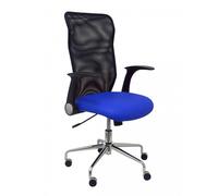 PIQUERAS Y CRESPO - Silla Minaya similpiel azul