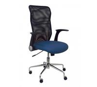 PIQUERAS Y CRESPO - Silla Minaya similpiel azul marino