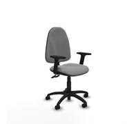 Piqueras y Crespo Silla Oficina comparativa y Lujo para Postura Correcta con Respaldo Regulable en Altura, Brazos 2D y Mecanismo de Contacto Permanente de Doble maneta