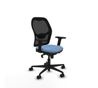 Piqueras y Crespo Silla Oficina ergonómica Transpirable Jorquera para 8 Horas de Uso, Respaldo Fijo, Apoyo Lumbar 1D, Brazos 2D, Peso máximo 120 Kg, Mecanismo sincro 5 Posiciones