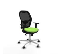 Piqueras y Crespo Silla Oficina Plegable Jorquera cómoda con Respaldo Fijo, Brazos 1D, Apoyo Lumbar 1D, Mecanismo sincro 5 Posiciones, para Uso de 8 Horas y Peso máximo de 120 Kg