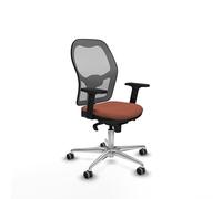 Piqueras y Crespo Silla Oficina Transparente Jorquera: Silla para computadora con Ruedas, Silla PC cómoda y Respaldo Fijo en Color Transparente