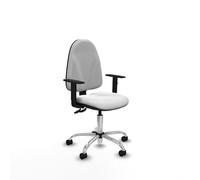 Piqueras y Crespo - Sillas de Oficina comparativa Algarra, operativas, Modernas y cómodas, con Brazos 1D, Respaldo Regulable en Altura y Mecanismo de Contacto Permanente.