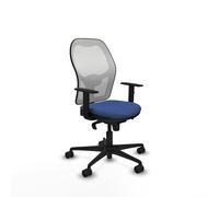 Piqueras y Crespo Sillas ergonómicas certificadas Jorquera para Escritorio y mesas Altas, con Respaldo Fijo, Apoyo Lumbar 1D, Brazos 1D, Mecanismo sincro 5 Posiciones, hasta 120 Kg, 8 Horas de Uso