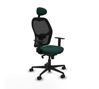 Piqueras y Crespo Sillas ergonómicas para producción, computadora y mesas Altas con Respaldo Fijo, cabecero Fijo, Apoyo Lumbar 1D, Mecanismo sincro 5 Posiciones, 120 Kg, 8 Horas
