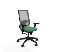 Piqueras y Crespo - Sillas Transparentes Horna: Sillas de Escritorio Modernas y cómodas con Brazos 3D, Mecanismo Sincro/Traslack, sin cabecero y Apoyo Lumbar Regulable.