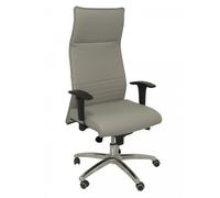 Piqueras y Crespo Albacete XL Sillón Piel con Espuma Viscoelástica Gris Oscuro