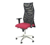 Piqueras y Crespo Sahuco Bali Silla de Oficina Granate