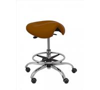 PIQUERAS Y CRESPO - Taburete Alatoz similpiel marrón