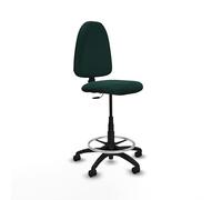 Piqueras y Crespo Taburete Aýna Taburete Ideal para Banco de Trabajo, Alto Oficina y Trabajo en Taller con Respaldo Regulable en Altura