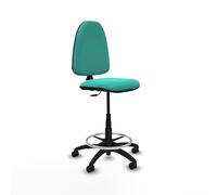Piqueras y Crespo Taburete Aýna Taburete Ideal para Trabajo de 4-6 Horas, con Respaldo Regulable y Mecanismo de Contacto Permanente, Taburete para Banco de Trabajo y taburetes Oficina
