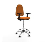 Piqueras y Crespo Taburete Aýna Taburete: la opción Ideal para tu Oficina, con Respaldo Regulable en Altura, Brazos 2D y un diseño Que soporta hasta 100 Kg, 4-6 Horas de Uso