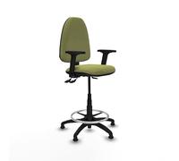 Piqueras y Crespo Taburete Aýna Taburete: la opción Ideal para tu Oficina ergonómica, combinando Comodidad y Estilo con Brazos 2D, Respaldo Regulable en Altura y un Peso máximo de 100 Kg