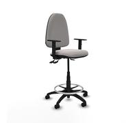 Piqueras y Crespo Taburete Aýna: Taburetes de Oficina con Ruedas, Taburete de Trabajo ergonómico, Taburete Alto de Oficina con Ruedas y Taburete Oficina ergonómico