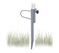 Piqueta sombrilla soporte parasol estaca de jardín 480 g pincho para sombrilla
