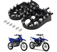 Piquetas de motocicleta para Dirt Bike Reposapiés CNC para TTR110E TTR110 2011-2022 Pit Bike OEM 3LD-27411-20-00 3LD-27421-20-00 Negro
