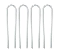 Piquetas para camping estacas de anclaje anclajes en U 360 g galvanizado