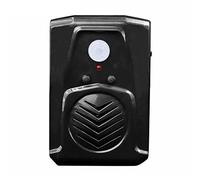 PIR - Reproductor de audio grabable activado por infrarrojos, descarga archivos MP3 libremente para tienda, tienda, fábrica, supermercado, entrada, saludo, alarma, música o efectos de sonido (negro)