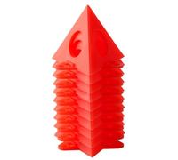 Pirámide amarilla pintada - soporte móvil de soporte | Pirámides pintor | Triángulo lienzo y gabinete de conos de pintura de | El soporte significa el inodoro | Los mejores muebles para