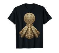 Pirámide Azteca Calendario Maya Antiguo Sarcredo Azteca Camiseta