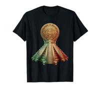Pirámide Azteca Calendario Maya Antiguo Sarcredo Azteca Camiseta