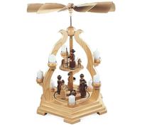 Pirámide De Arco Pirámide De Mesa Historia Sagrada 2 Platos, De Un Piso, Natural