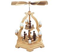 Pirámide De Arco Pirámide De Mesa Historia Sagrada 2 Platos, De Un Piso, Natural