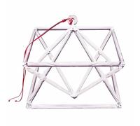 Pirámide de canto de cristal de cuarzo, instrumento musical perfecto para curación de chakras, con dos tipos de cuenco de cristal, terapia de sonido, meditación y regalo de yoga (9 pulgadas + bolsa)