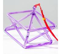 Pirámide De Canto De Cristal, Excelente Sonido For La Meditación Curativa, Con Cuenco Tibetano De Cristal, For La Meditación Curativa Con Sonido (Color : 10 Inch)