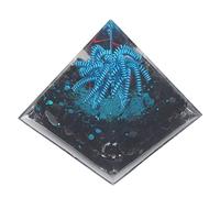 Pirámide de Chakra, Pirámides de Orgonita Generación de Energía Equilibrio Energía Corporal Diseño único Pacífico Curación para el Dormitorio