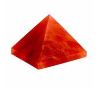 Pirámide de cristal de turmalina de sandía natural, pirámide de piedra decorativa pulida para estante de escritorio, mesita de noche, acento de mesa para decoración de oficina en casa, pieza de