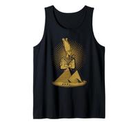 Pirámide de Dios Egipcio Osiris Vintage Pirámides De Giza Camiseta sin Mangas