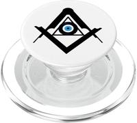 Pirámide de la Providencia Masónica PopSockets PopGrip para MagSafe