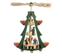 Pirámide de Mesa Gente Del Bosque Y Ringelbäume Color 3-stöckig Altura 40cm Neu