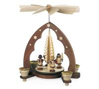 Pirámide de Mesa Geschenkeengel Arco Apuntado Árbol Palma 1-stöckig Natural para