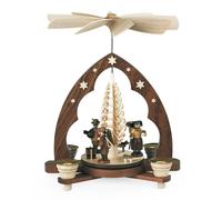 Pirámide De Mesa Waldleute Spanbaum 1 Piso Natural (LxBxH): 22x15x28cm