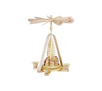 Pirámide de Navidad nacimiento de Cristo, 28 cm. de alto, orginal de los Mont...