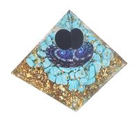 Pirámide de Orgón, Equilibra la Energía del Cuerpo Pirámide de única para la Meditación para la Decoración de la Oficina en el Hogar