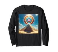 Pirámide Geometría Sagrada Namaste Manga Larga