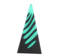 Pirámide Imposible para aliviar la ansiedad, Juguete de Escritorio Multifuncional para aliviar el estrés, Cono en Espiral Impreso en 3D para Estudio de Trabajo (Verde Negro)