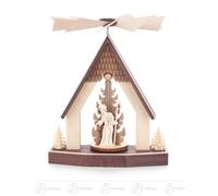 Pirámide Juego de Calor Casa de Cristo Nacimiento Bxhxt 10 Cmx13 Cmx10 CM Nuevo