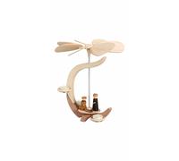 Pirámide lámpara colgante en forma C, nacimiento de Jesucristo, 30 cm. de alt...