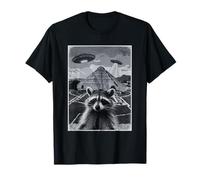 Pirámide Mitología Extraterrestre Psicodélico OVNI Camiseta