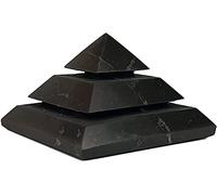 Piramide Sakkara 5cm Piedra Shungit Pulida Reiki Shungita Neutraliza Campos Electromagnéticos Shungite