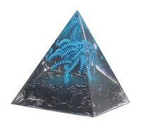 Pirámides de Orgonita Generador de Energía Pirámide de Orgón para Protección de Energía Electrónica, Curación, Meditación, Atracción de Riqueza Y Suerte Decoración de Cristales de Protección