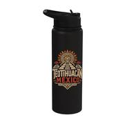 Pirámides de Teotihuacan México Stainless Steel Insulated Water Bottle