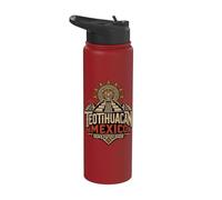 Pirámides de Teotihuacan México Stainless Steel Insulated Water Bottle