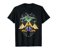 Pirámides Egipcias Aliens Mitología Egipcia Antigua OVNI Camiseta