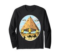 Pirámides Egipcias Aliens Mitología Egipcia Antigua OVNI Manga Larga